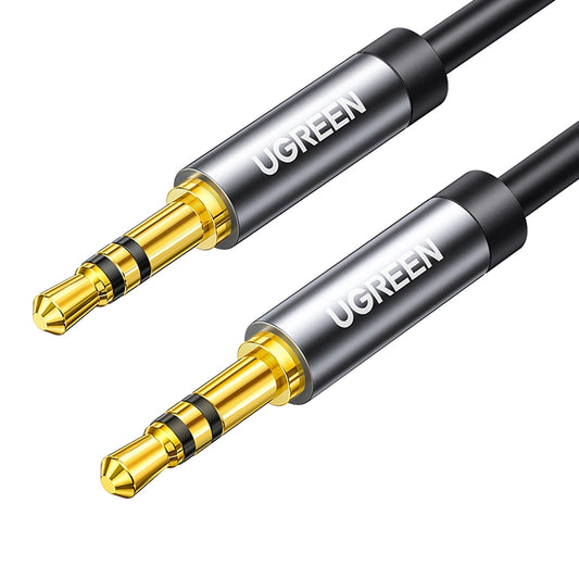 Audio Cable 3.5mm - 3.5mm UGREEN AV119, 1m, Black 