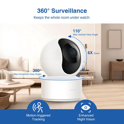 Surveillance Camera iMILAB C21 MI, Wi-Fi, 2.5K, Indoor 
