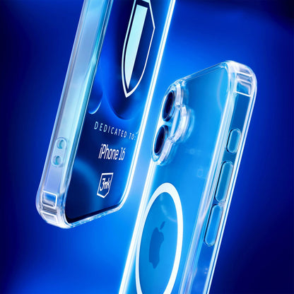 MagSafe Case for Apple iPhone 16 Plus, 3MK, MagCase, MagCase, Clear 