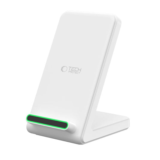 Wireless Network Charger Tech-Protect QI15W-A40, 15W, 1.67A, White 